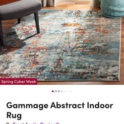 6’ x 9’ Modern Area Rug – Like New