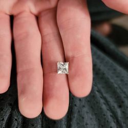 Single Square Earing