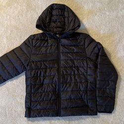 Mens Puffer/down Jacket SUPER LIGHTWEIGHT Size (M) Black LIKE NEW