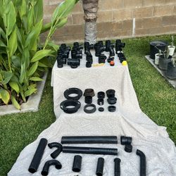 Fittings Different Sizes and styles   52. Pcs