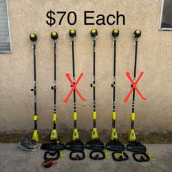 NEW RYOBI 40V 15 in. Expand-It Cordless Battery Attachment Capable String Trimmer (Tool Only) **$70 Each**