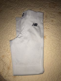 New Balance Gray Baseball Pants Youth Large
