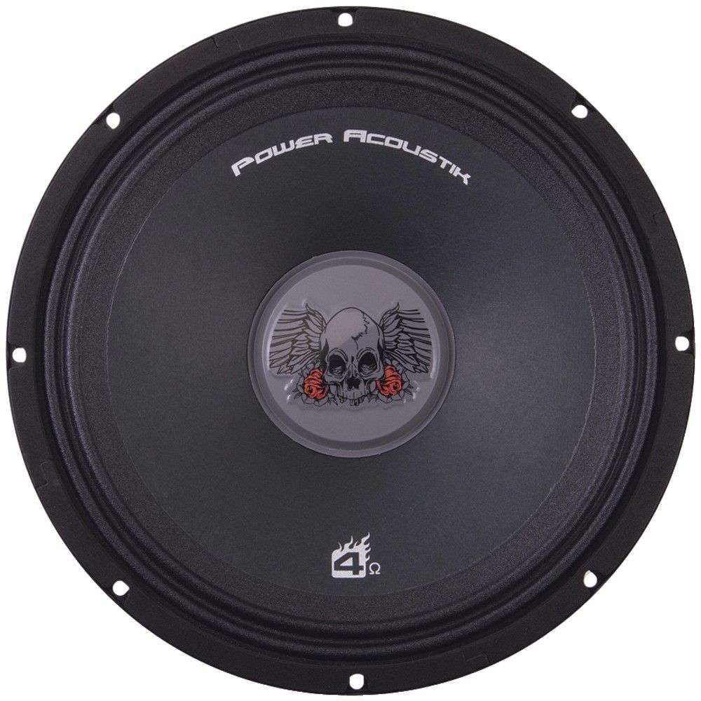 Power Acoustik PRO-104 10" 125W RMS Pro Audio Midrange Speaker 350W Max 4 Ohm (Each)