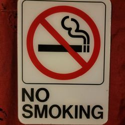 Classic/No Smoking 🚬 Sign/7x5
