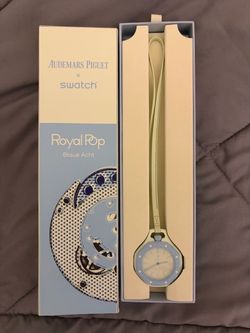 Swatch x AP: Royal Pop Blue Acht