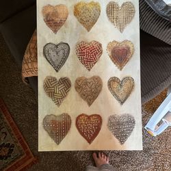 Heart Art Painting