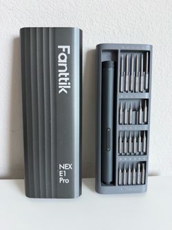 Fanttik E1 Pro Mini Electric Screwdriver, Precision Screwdriver Set