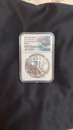 MS70 One Ounce Silver American Eagle