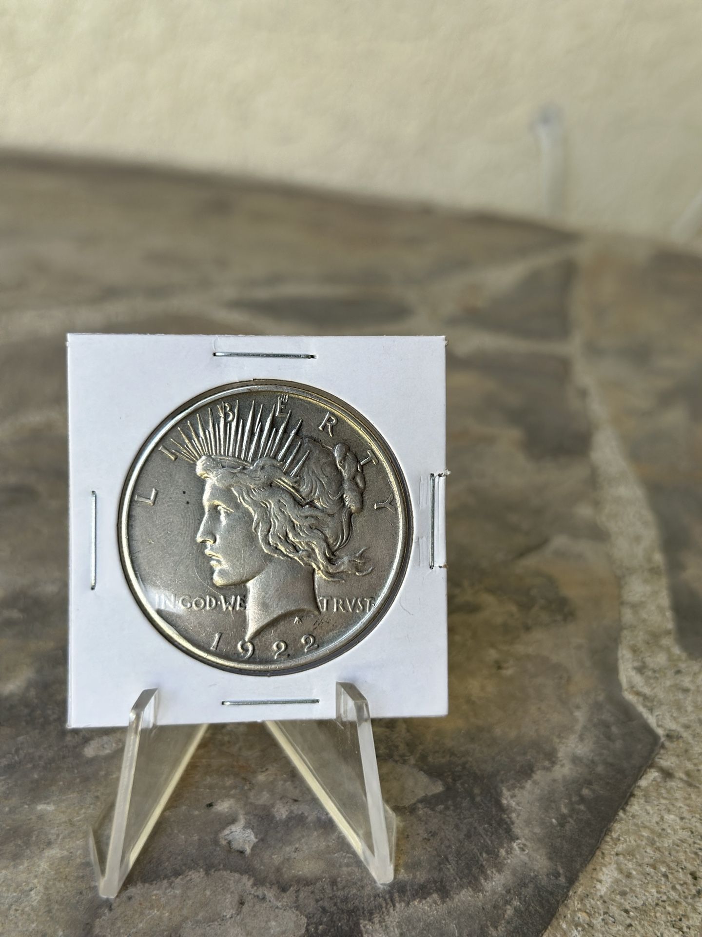 1922 Peace Dollar Silver Coin