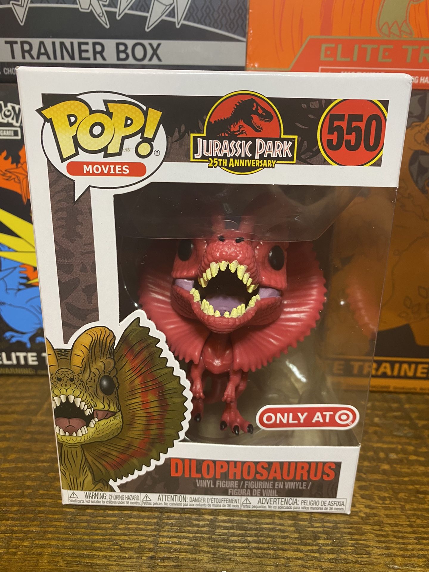 Dilophosaurus Funko Pop Jurassic park Anniversary 