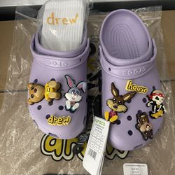Crocs Classic Clog Justin Bieber With Drew House Lavender