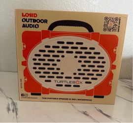 Brand new Turtlebox Original Gen 3 Orange Waterproof Bluetooth Speaker