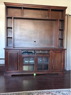 Living Spaces Entertainment Center