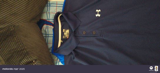 Under armor collared t-shirt brand new. Large