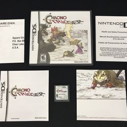 *MINT* Chrono Trigger [First Print] CIB with Poster