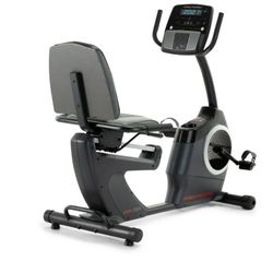 BRAND NEW !ProForm 325 CSX; Recumbent Exercise Bike with 5” Display, Built-In Tablet Holder, and Fan