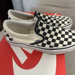 Slip On Vans Sz 8