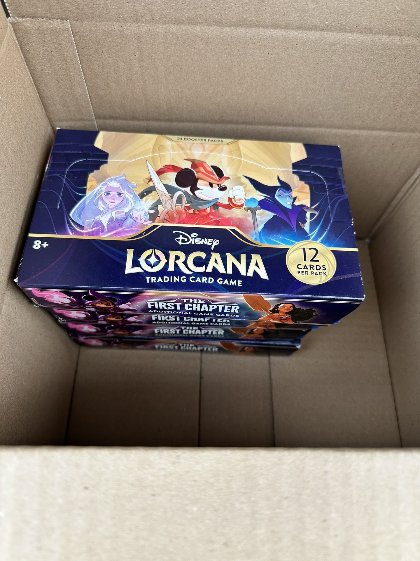 Ravensburger Disney Lorcana: The First Chapter TCG Booster Box 24 Count