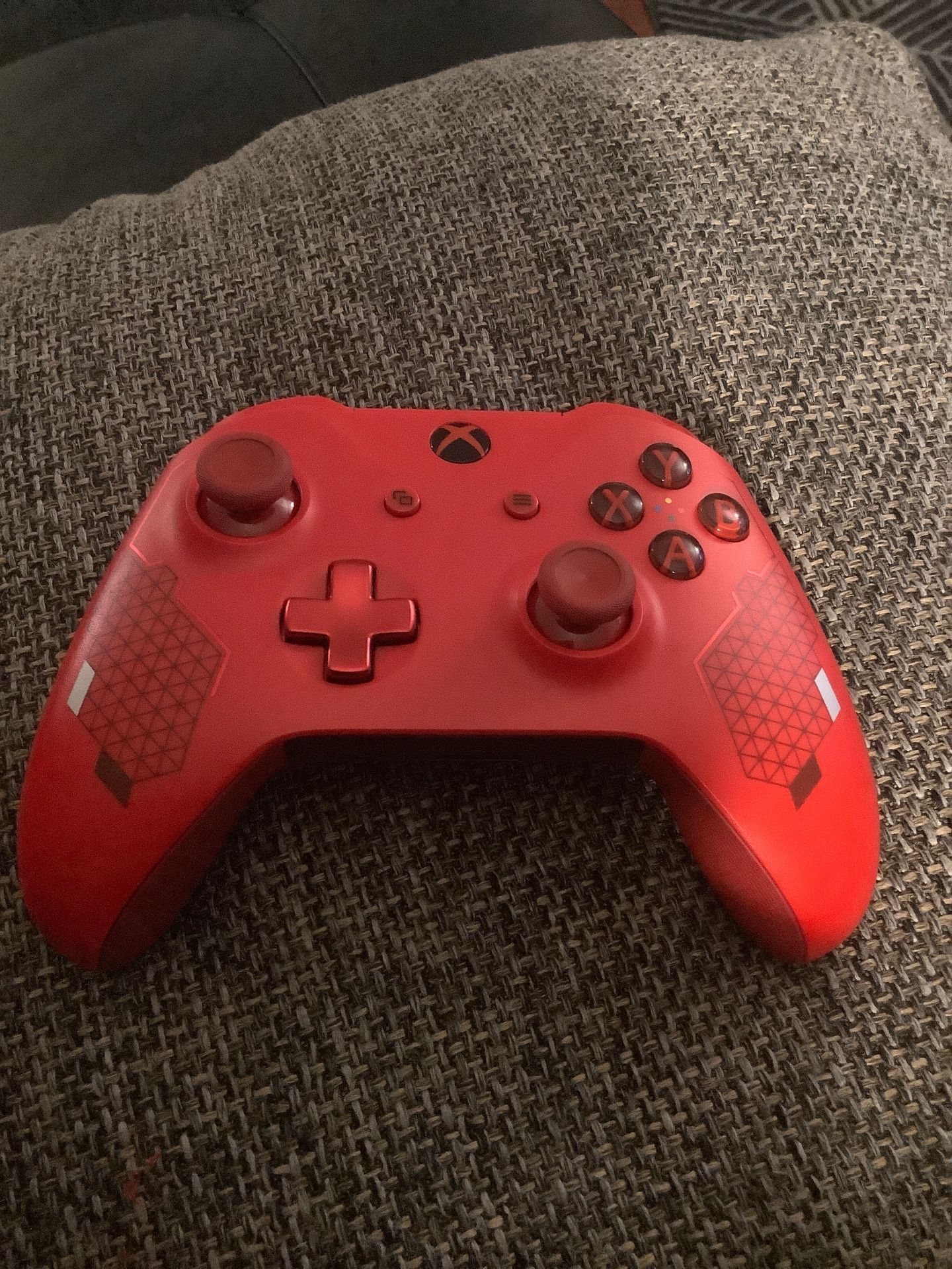 Xbox one red sport controller