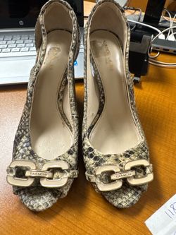 Coach authentic Wedge heels - snake skin