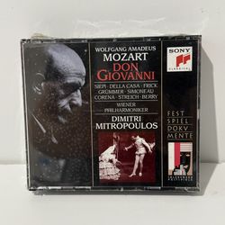 Wolfgang Amadeus Mozart Don Giovanni 3CD Live Music Set Brand New Sealed!!  