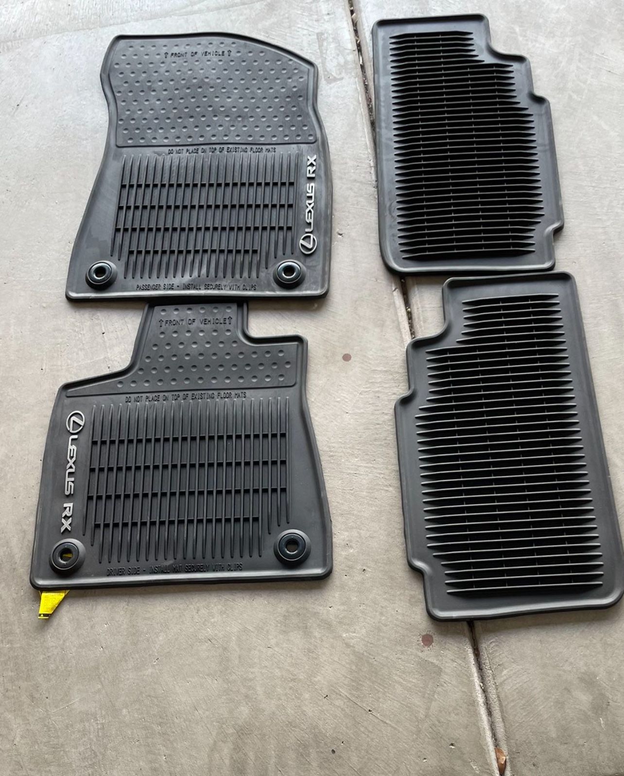 Lexus RX 350 All Weather Mats 