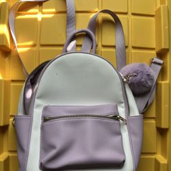 Purple Small Backpack 
