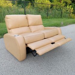 Vintage Leather Creations recliner sofa - Free Delivery Today 