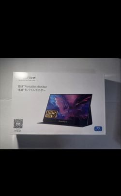 InnoView Portable Monitor 15.8 Inch FHD 1080P HDMI External Monitor INVPM406