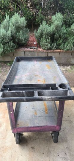 Heavy Duty Utility Service Cart on 8 "Wheels