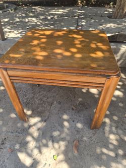 Small end table