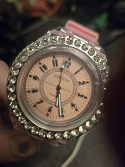 Pink Color  Changing Watch