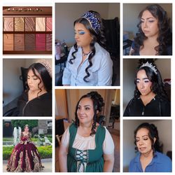 💥Maquillaje Peinado kit set