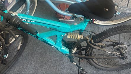 Selling two used bikes, both in good condition and ready to ride.