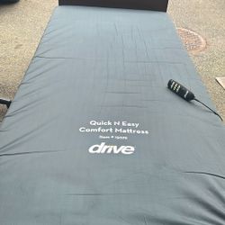 Drive Hospital Frame With Mattress And Rails