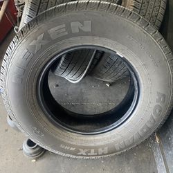 4 USED Nexen tyres LT235/80r17