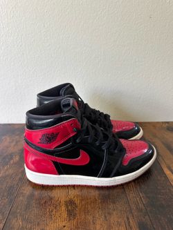 Jordan 1 Patent Bred Size 8.5 Men’s