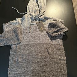 BRAND NEW! OUTPOST MAKERS TEXTURED OMBRÉ SWEATER HOODIE