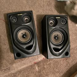 Fisher Speakers Pair 