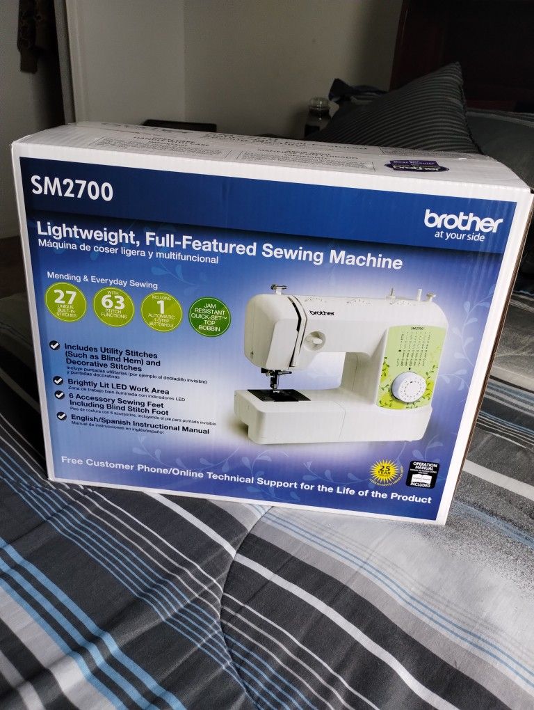 Brand New Brother Lightweight, Full-Featured Sewing Machine