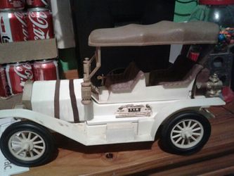 Jim Beam vintage liquor bottles.