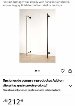 Metal shelves