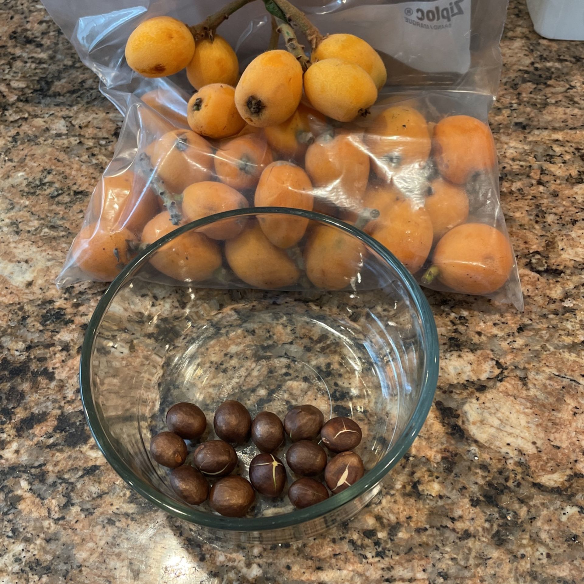 Loquat Fruit And Loquat Seeds