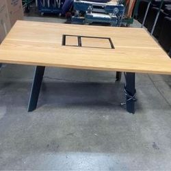 Conference Tables! We Also Have Standing Desks, Conference Chairs, Task Chairs, And Monitor Arms!