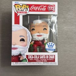 Coca Cola Santa In Chair Funko Pop Exclusive