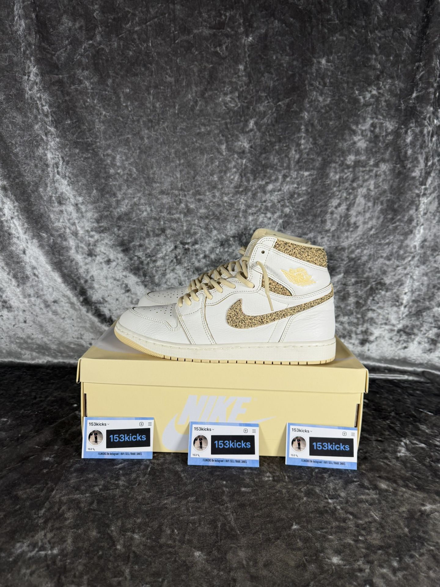 Nike Retro Air Jordan 1s Craft Vibrations Of Naija Size 11 Mens, 12.5 Womens Asking 100$ Amazing Condition Cleaned Up 100% Authentic 153Kicks On Inst