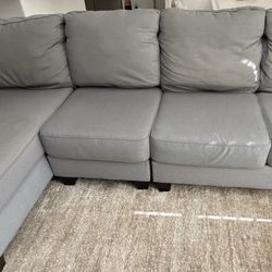 4-Piece Sectional with Chaise