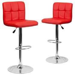 2 Bar Stools New In Boxes Same Day Delivery Available In Black, Gray,Red & White 