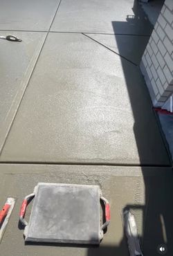 Smoothing Out Stamped,brush,color,concrete & More 