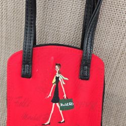 Marshall Fields "Girls Red Wallet"